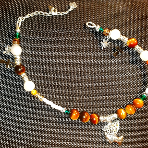 Double strand sterling silver anklet - Picture 1 of 3